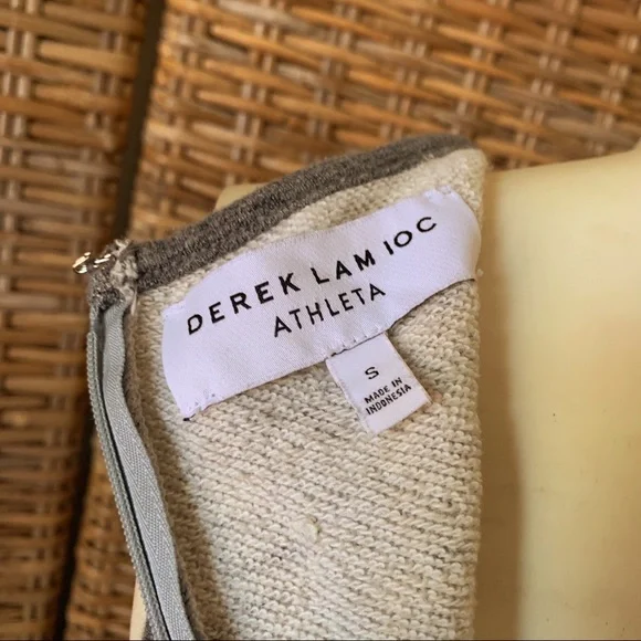 Athleta x Derek Lam Downtown Gray Fit & Flare Tennis Dress Small - Picture 6 of 9